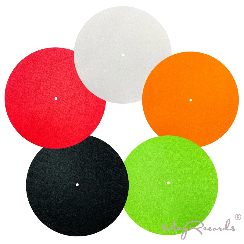 

HOT 3MM Anti-static Slipmat 12'' Felt Record Mat for Phonograph Turntable Vinyl Personality design Mat LP Vinyl Record Accessori