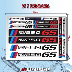 Motorcycle reflective decals personalized unique body helmet decoration logo sticker kit is suitable for R1250GS r1250 gs r 1250