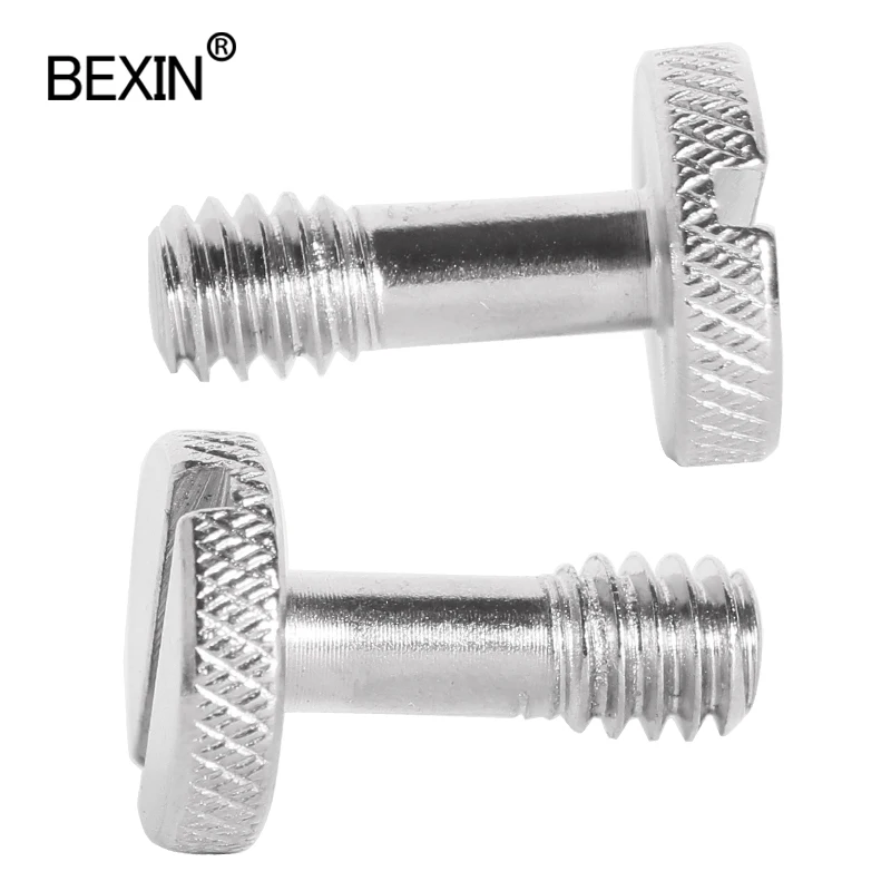 1/4 screw dslr camera mount screw quick release plate long screw adapter 20-thread iron screw for the camera quick shot plate