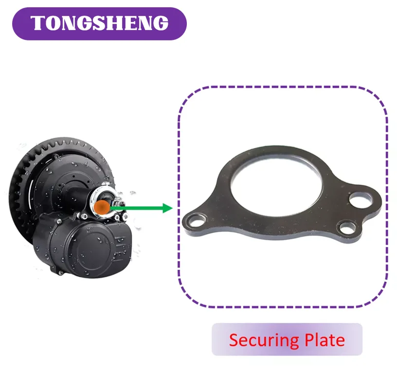 

Tongsheng TSDZ2 Mid Crank Motor Electric Bicycle Ebike Conversion Kit Securing Plate Parts Accessories