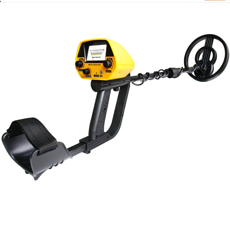 MD5090 Underground Gold Metal Detector Finder Objects Buried Search Treasure Hunting Material Check Equipment with Headphones