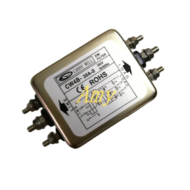 

Фильтр электромагнитных помех CW4B 10A 20A 30A 40A S Трехфазный AC380V Очистка