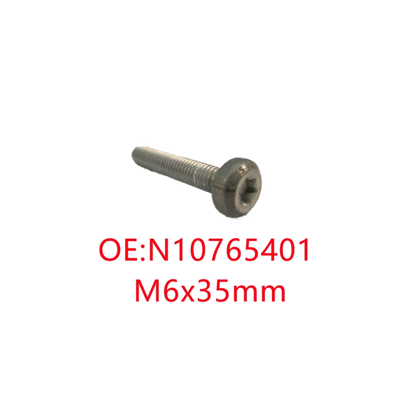 1Pcs M6X35mm for  Hexagon Socket Flat Head Bolt M6X35 N10765401 Gearbox radiator screw