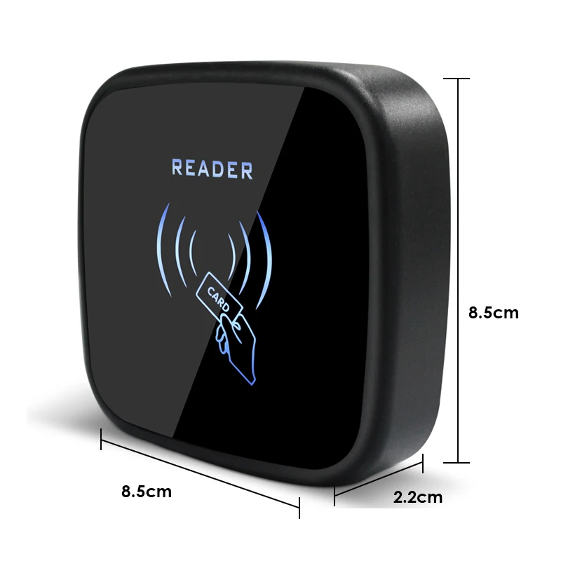 Ip65 Waterproof RFID Card Reader Wiegand 26 output Access Control Slave Reader Security 125KHZ 13.56MHZ EM ID Card Reader