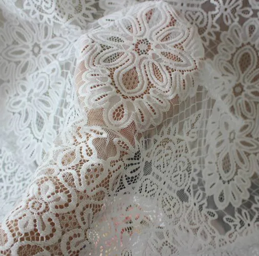 

Тяжелая пряжа высокого давления в стиле ретро, ширина 150 см, кружевная ткань для одежды с ресницами, свадебные аксессуары Cheongsam «сделай сам»