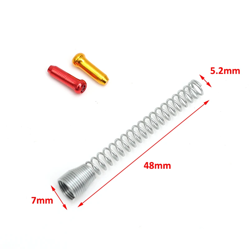 Xtech Brake Stainless Steel Retractable Springs Tail Cap for Xiaomi Electric Scooter M365 Bike Cable Line Colorful Accessories