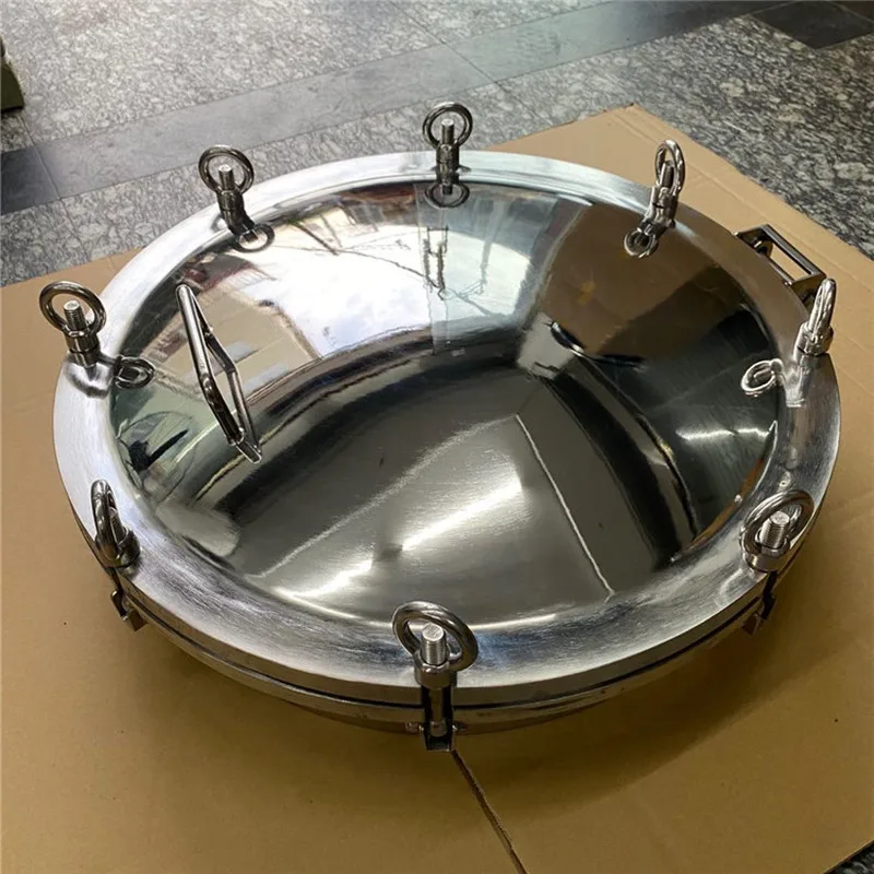 

Grooved Flanged Manhole High Pressure 0.6Mpa Quick Opening Stainless Steel 304 Manhole Cover