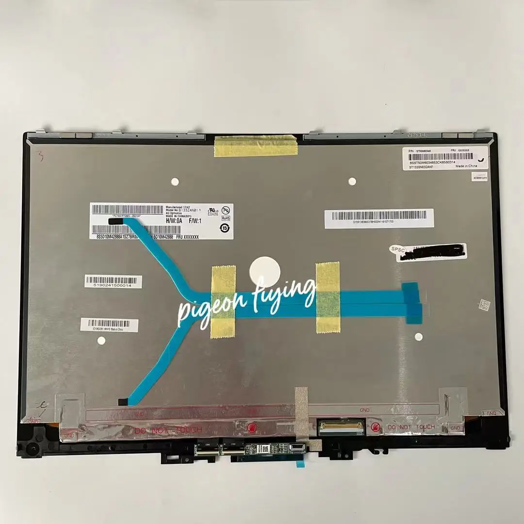 Pantalla De Panel LCD Para Yoga 720-13IKB LCD Screen Touch  B133ZAN01.1 3840x2160 UHD 4K P/N:ST50M60348 FRU:5D10N24291