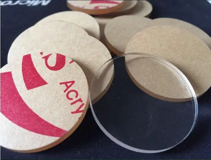 4Mm 30 Stuks Hoge Transparante Acryl Ronde Hard Plastic Plexiglas Circulaire Lasersnijden Custom Ronde Verwerking Ronde