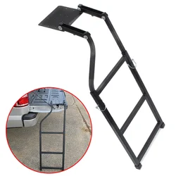 Truck Extension Foldable Step Ladder Universal Pickup Tailgate Climbing Ladder Car Rear Door Trunk Parts