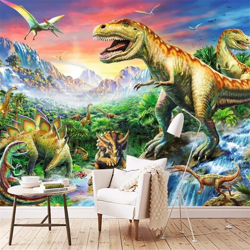 

Milofi Custom 3D wallpaper mural hand-painted three-dimensional children's room background wallpaper mural