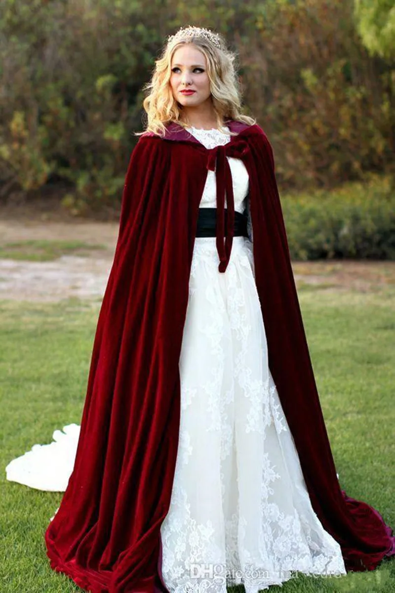 Capuche en velours gothique Everak pour femme, robe Wicca, cape de GN de sorcellerie médiévale, vestes de mariage, enveloppes de Noël