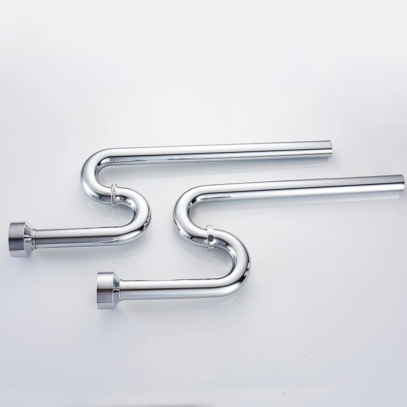 Messing Urinal Flush Deodorant Ablauf Rohr Edelstahl Urinale Kanalisation Outlet Rohr PD818