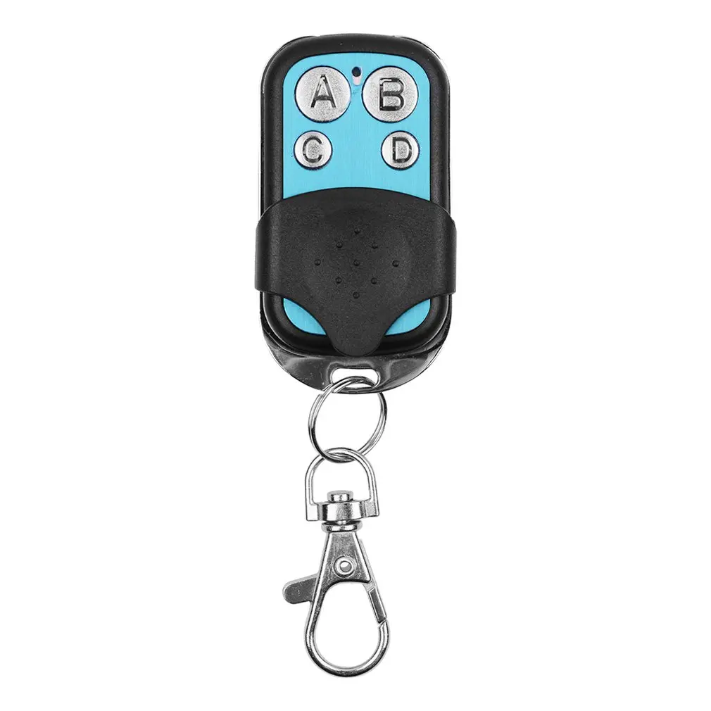 Universal 4 Channel Wireless RF Remote Control Duplicator Copy 433MHz Electric Gate Garage Door Key Switch Fob Controller