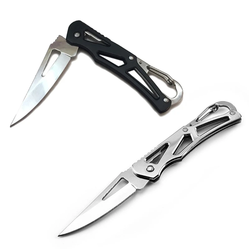 Portable Stainless Steel Shape Knife Camping Outdoor Survival Supplies Tools Foldable Pocket Knife Mini Knife