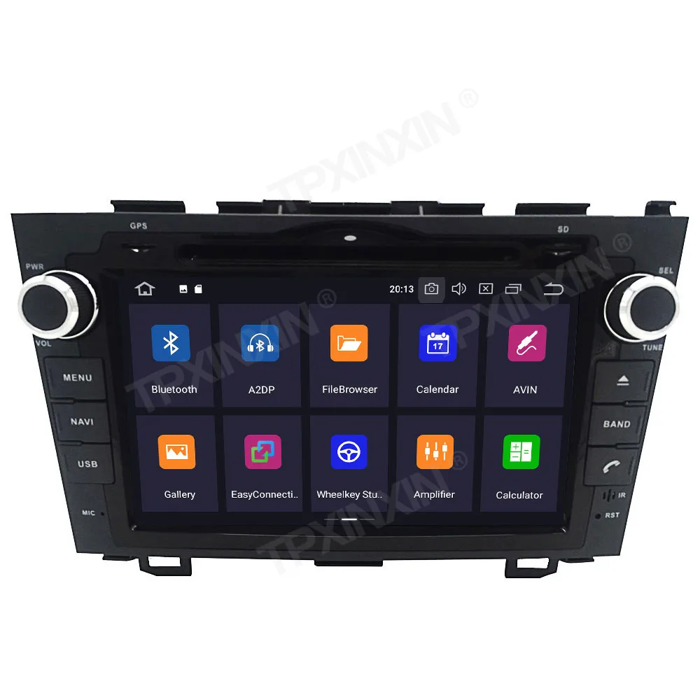 PX6 لهوندا CRV 2006-2011 أندرويد 13 مشغل راديو Carplay سيارة لتحديد المواقع والملاحة رئيس وحدة ستيريو سيارة واي فاي DSP BT