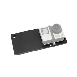 KIMRIG Action Camera Switch Handheld Gimbal Adapter Mount Plate Clip For Gopro Hero 6 5 4 3 DJI / Zhiyun / Feiyu Phone Gimbal