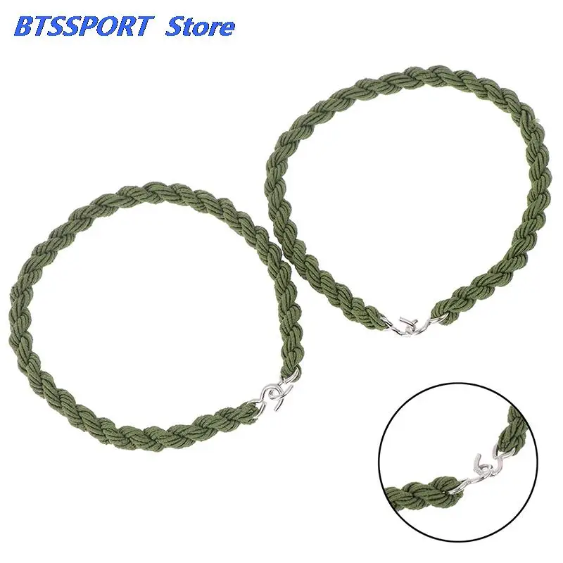 2Pcs Tactical Army Leggings Elastic Rope Trouser Leg Strap Riding Boot Rubber Band