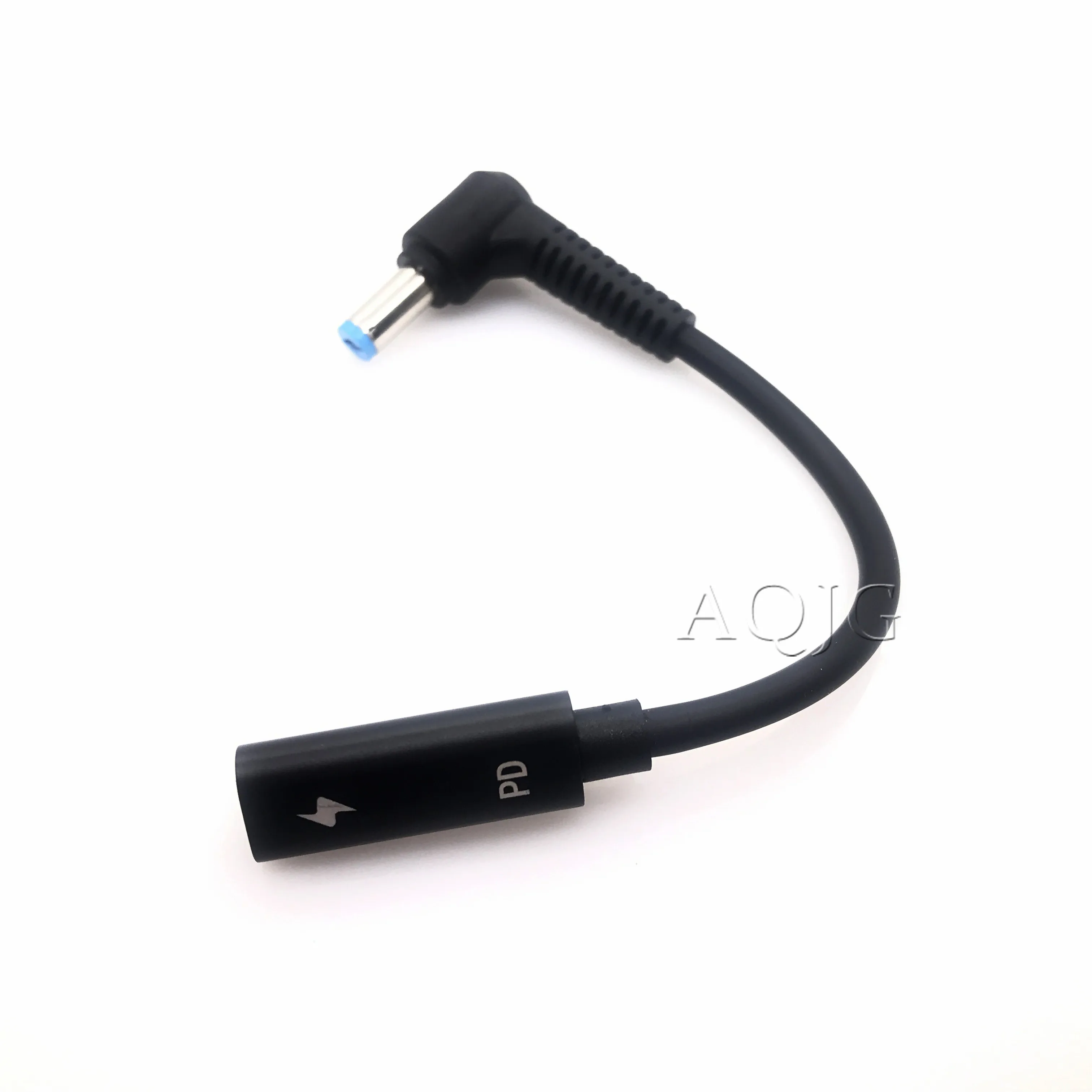 USB 3.1 Type C USB-C to DC 19V 5.5*1.7mm Adapter PD Emulator Trigger 90 Degree Angled  for Delippo Acer Laptop