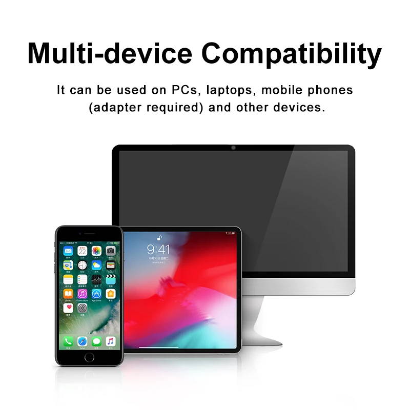 Microfono USB MAMEN con luce dinamica RGB per Computer portatile telefono cellulare PS4 per giochi Live Streaming microfono Karaoke