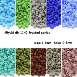 Glass Beads Japan Miyuki DB-1587 1.6mm Delica Beads Frosted Series 5 gram