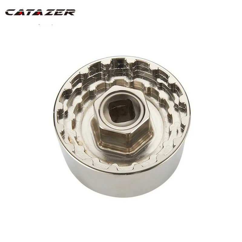 

Catazer 5 In 1 Tool for BB9000 BBR60 DUB BSA30 FSA386 Durable Bottom Bracket Cup Tool Bottom Bracket Tool