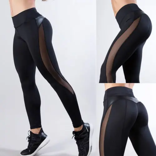 Leggings de sport taille haute pour femme, pantalon long, mode sexy, couleur unie, patchwork, fitness, nouvelle collection, offre spéciale