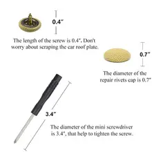 DIY Roof Lining Repair Kit 60 Pcs #3