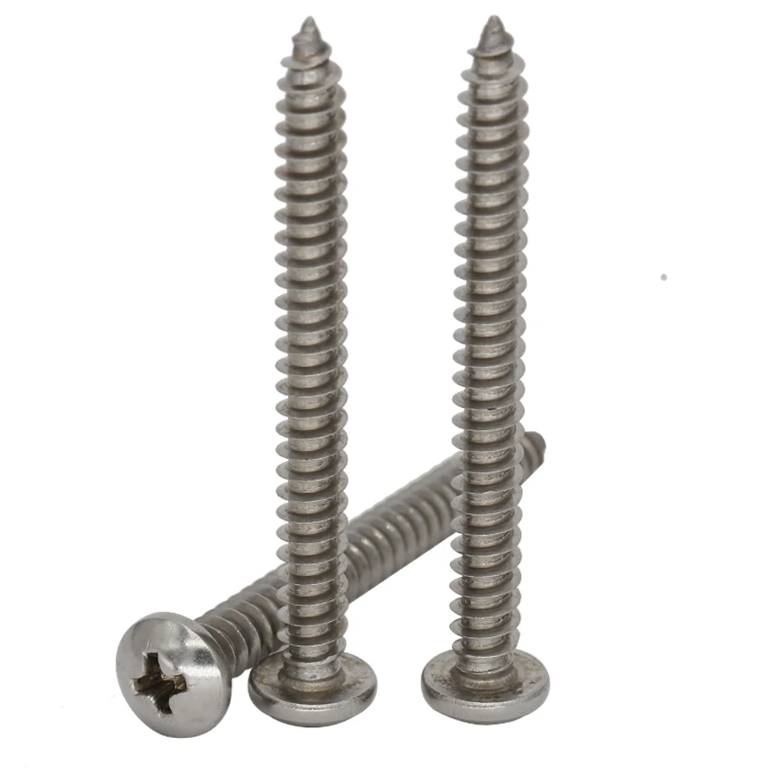 

M4.2 M4.2*16 M4.2x16 M4.2*20 M4.2x20 M4.2*25 M4.2x25 304 Stainless Steel DIN7981 Phillips Cross Recessed Round Pan Tapping Screw