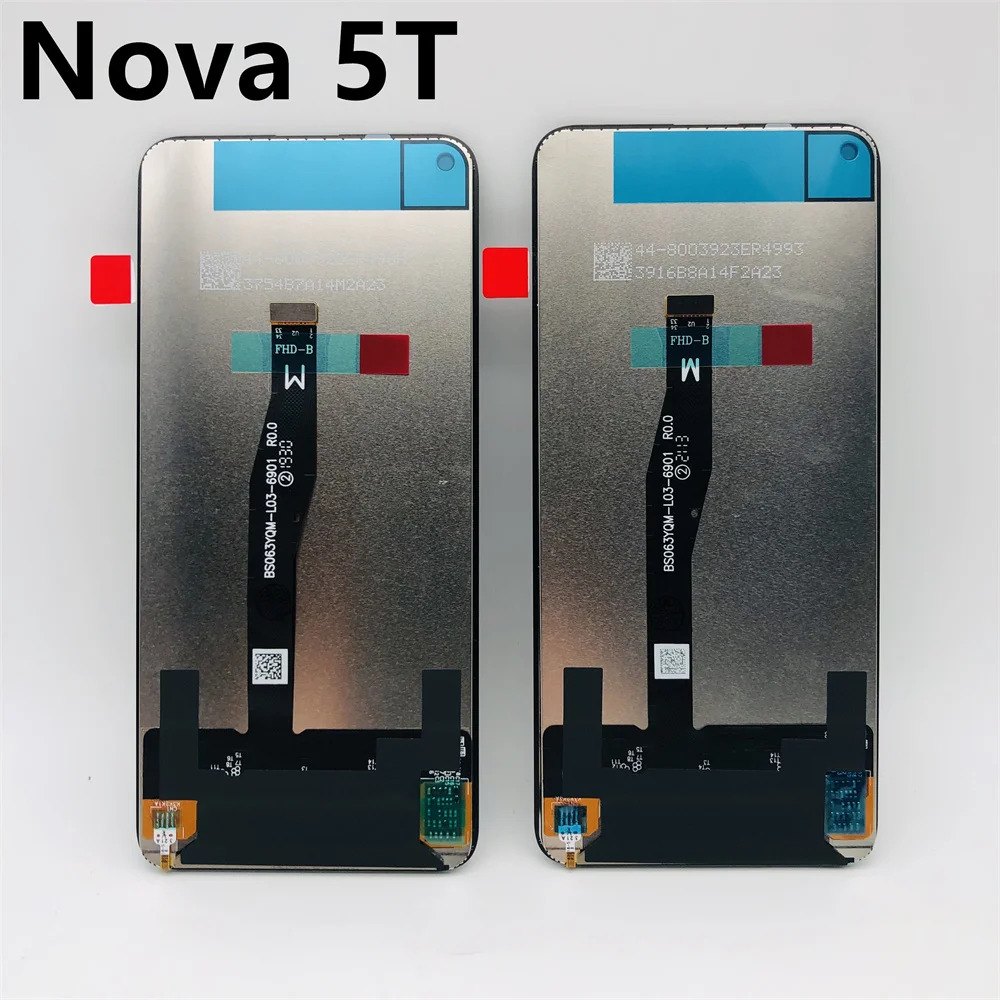 LCD Display For Huawei honor20=Nova5T No Frame Phone Digitizer Glass Screen Assembly Replacement Repair