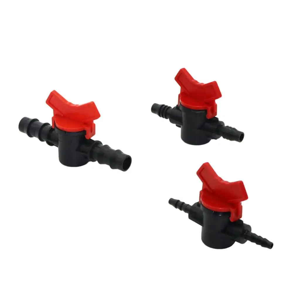 Garden Irrigation Pipe Valve 4/7mm 8/11mm Hose DN16 DN20 DN25 Pipe Waterstop Switch Garden Agriculture Water Control Valve 1Pc