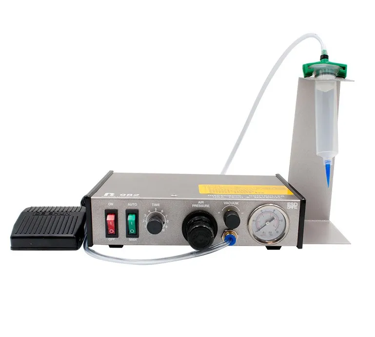 AD-982 Semi-automatic Dispenser Precision PCB Solder Paste Liquid Controller Dropper Liquid Dispenser