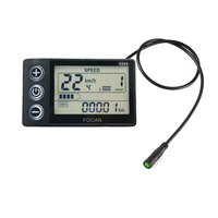 Electric Scooter Meter Parts S866 Lithium Battery LCD Display Panel Accessory For Electric Bicycle Intelligent Acesssories