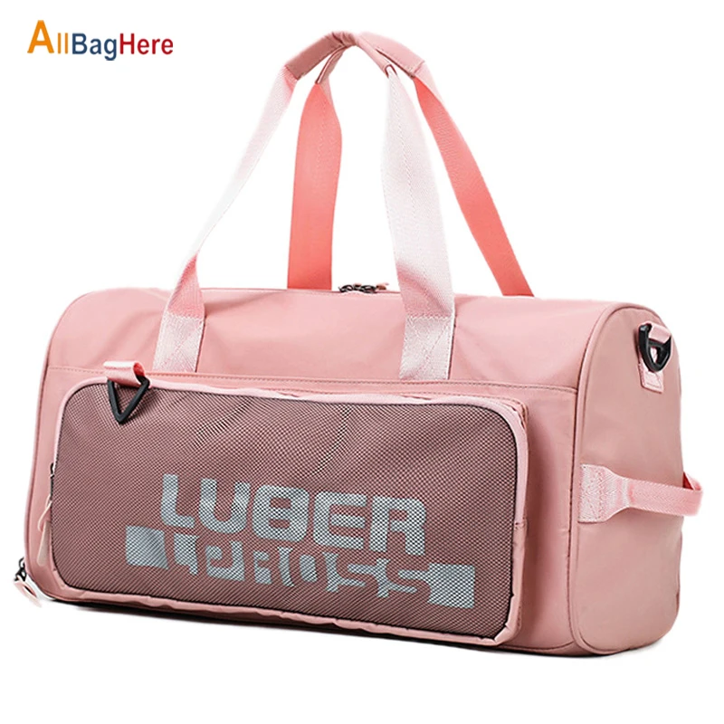 

Fashion Gym Training Fitness Bag Women High Capacity Waterproof Travel Dry Wet Yoga Mat Bags Luggage Shoes Storage Shoulder Pack