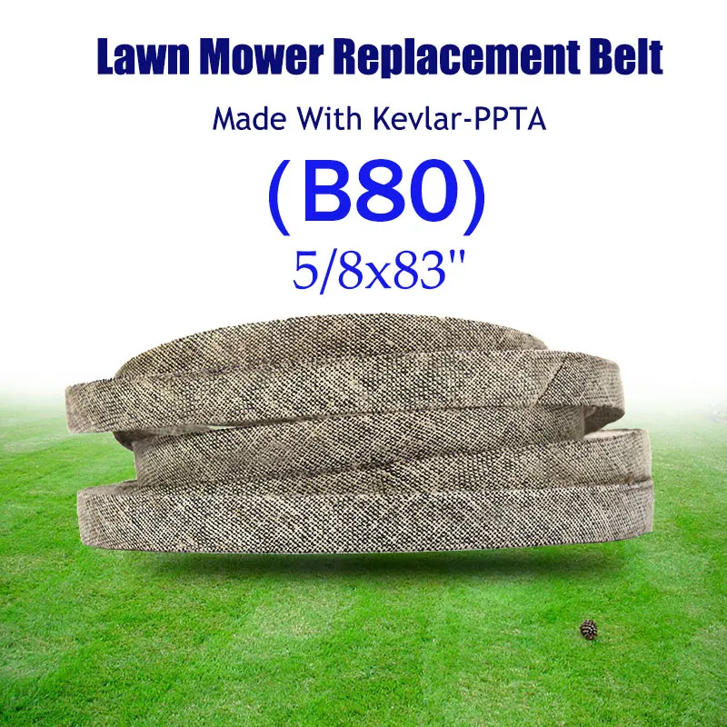 Make with Kevlar Mower Belt High Resistance Hot Selling 5/8x83