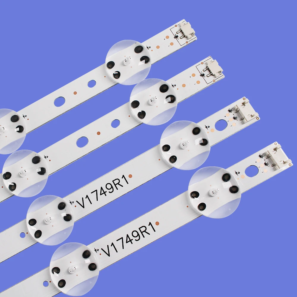 New 5set=20 PCS LED Strip For LG 49UV340C 49UJ6565 49UJ670V V17 49 R1 L1 ART3 2862 2863 6916L-2862A 6916L-2863A