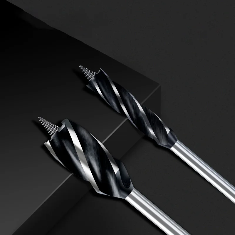 Houtbewerking Boor Deurslot Gat Opener Twist Perforeren Ruimen Boor Set Roterende Kop Uitgebreide Hexagon Shank Ondersteuning Boor
