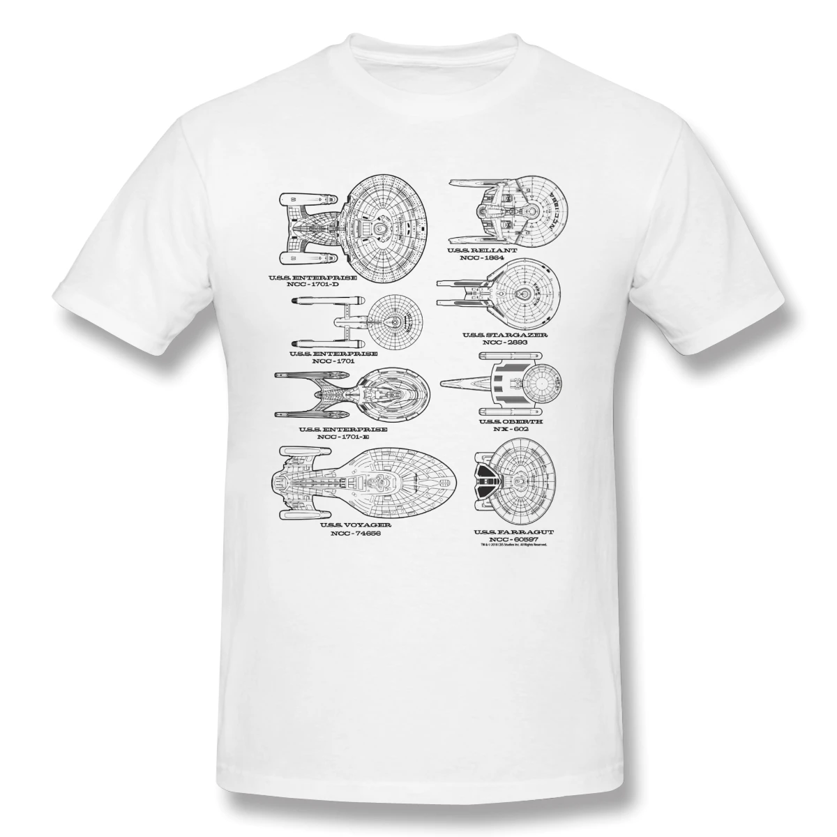 Man Trek And The Stars Ships Of The Past Schematics Kirk,Enterprise,Tv,Fifth Sun travel Novelty Graphic T-shirts