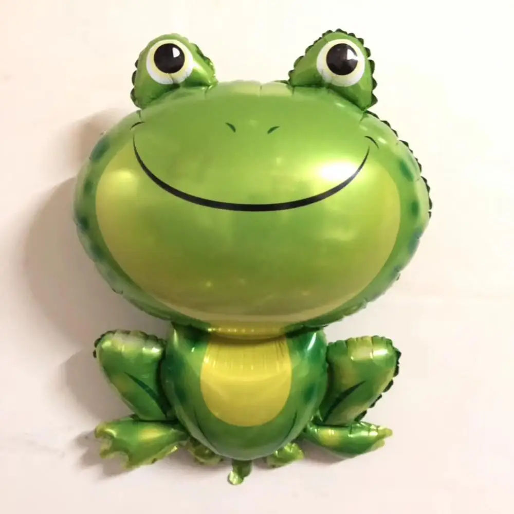 Large Frog Foil Balloons Animal Balloon Birthday Party Decorations Children\'s Inflatable Toys 91cm