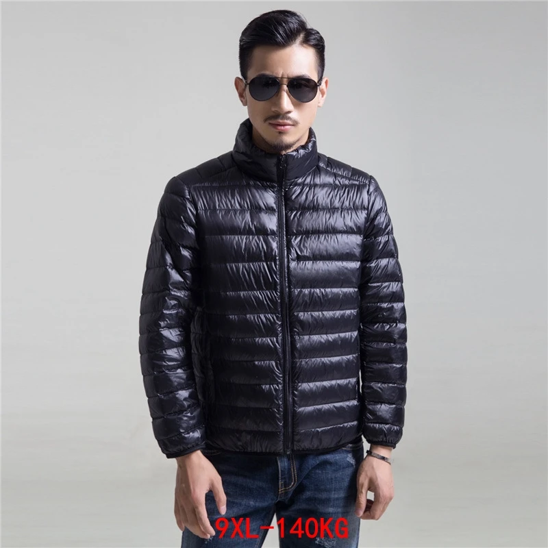 

Malaysian jacket 5XL 6XL 7XL 8XL 9XL autumn and winter men's long-sleeved lapel jacket cotton clothes loose zipper warm blue cas