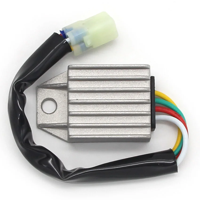 

Motocycle Voltage Regulator Rectifier 12V Charger with Plug For Honda CRF250X CRF450X 31600-KSC-671 31600-MEY-671 Yaxiang LD450