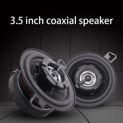 Car audio speaker 100W 4 ohm 3.5 inch speaker coaxial speaker mid and high pitch Midrange Treble coaxial car audio modification