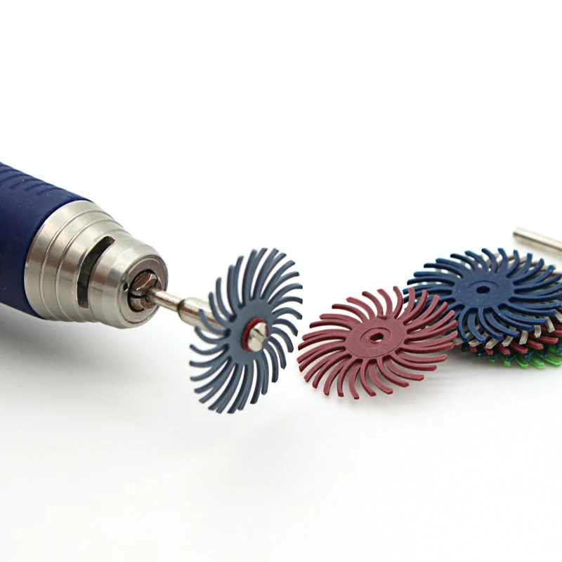 8 Buah Abrasif Point Slot Grinding Kepala Ukiran Kayu Cermin Polishing Dremel Alat Rotary Aksesoris 1 Buah 3Mm Mandrel