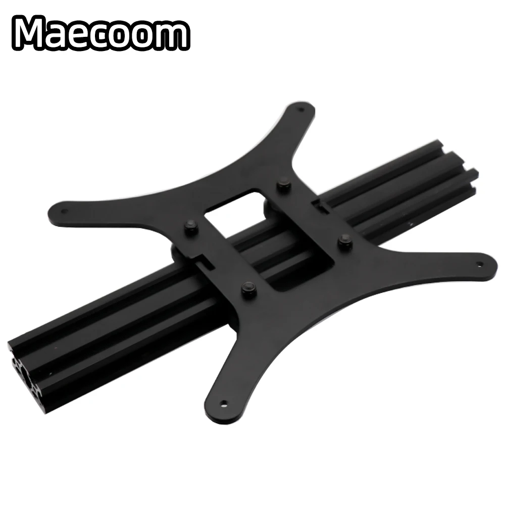 

Maecoom METAL Black Ender-3 Hotbed Y Каретка с шкивом для 3D-принтера Creality Ender-3 с подогревом, алюминиевый профиль 2040