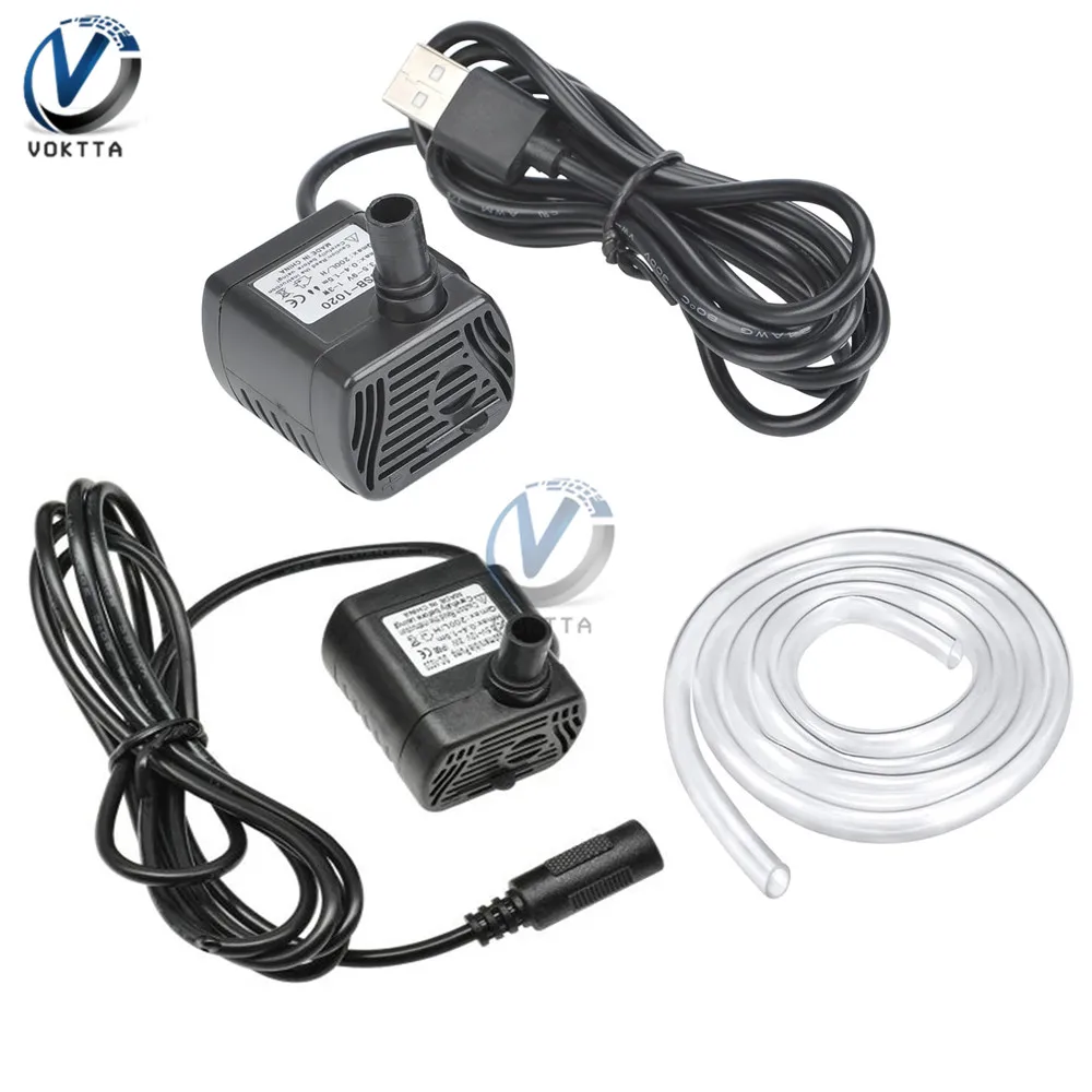 

Mini USB Pump DC 12V-1020 DC 5V-1020 200L/H Micro Brushless Solar Submersible Water Pumping 3W for Aquarium Fish Fountain