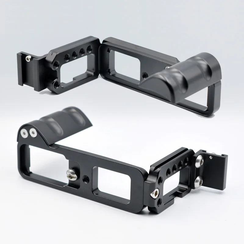 For Fuji X-E3 Fujifilm XE3 Porous Camera L Bracket Hand Grip Quick Release With Hot Shoe Mount