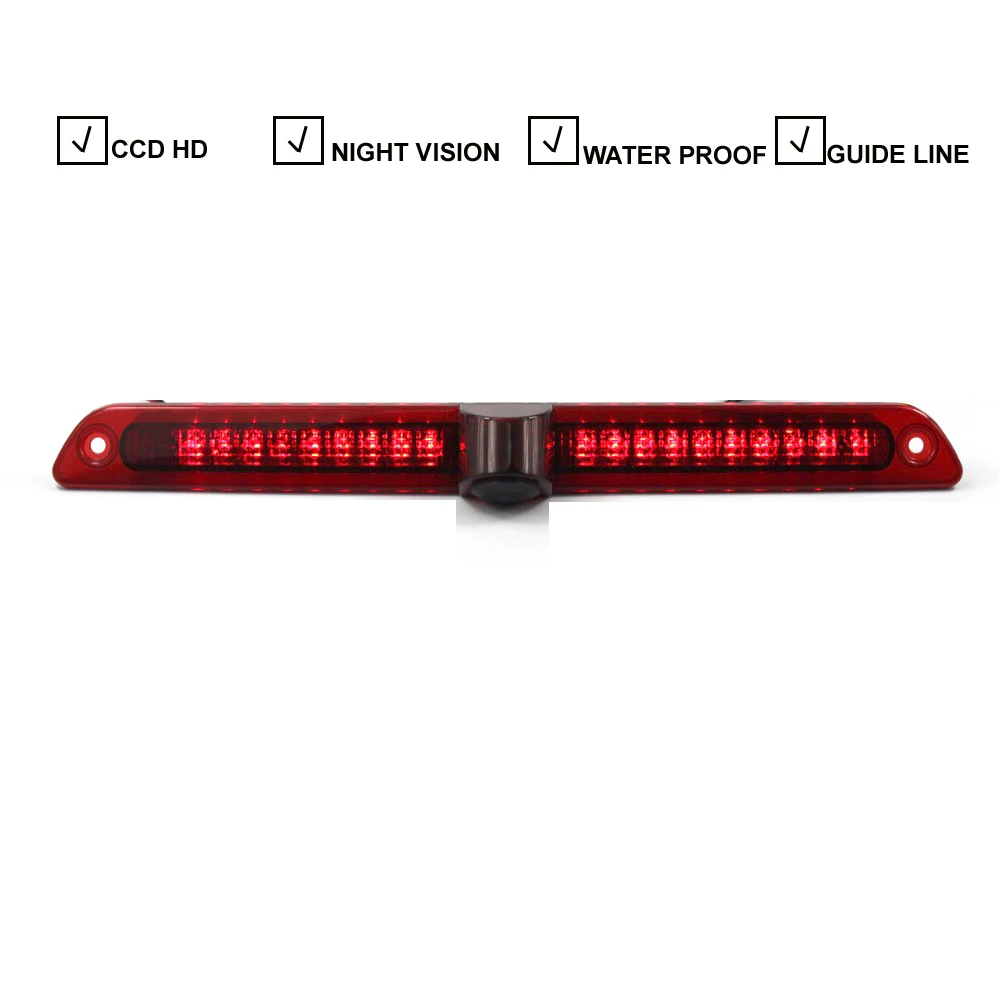 Car LED Brake Light Camera For Mercedes Benz Sprinter W906 Volkswagen VW Crafter Vehicle Parking Reverse Rear View backup Camera