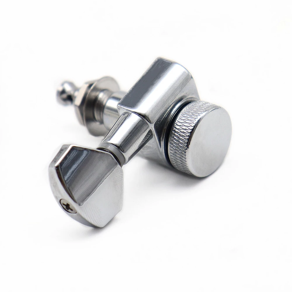 1Set Wilkinson JIN HO Tuners Guitar Locking Tuners Machine Heads Tuning Pegs Square handle button Lock JN-P7