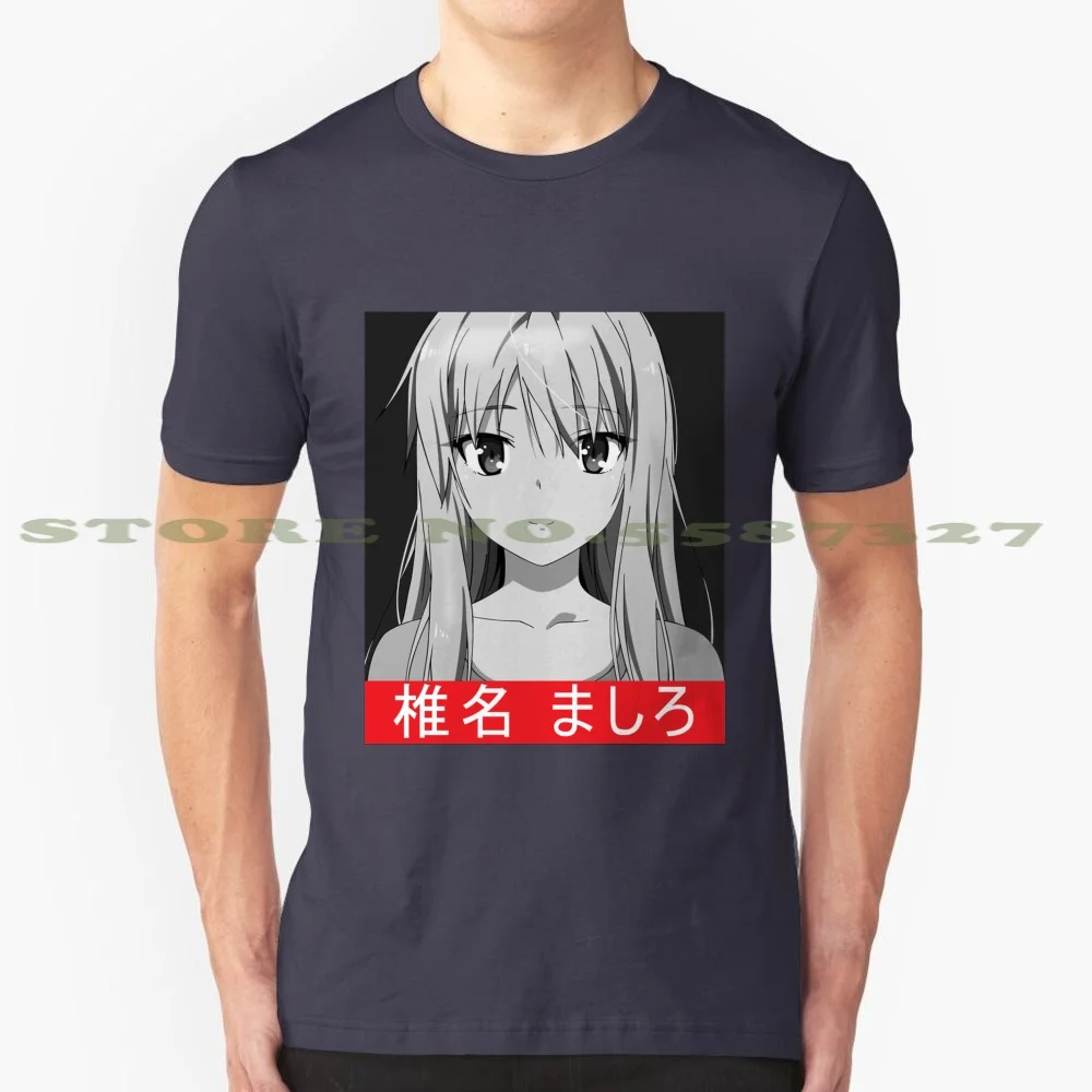 Shiina Mashiro-The Pet Girl Of Sakurasou 100% Pure Cotton T-Shirt Manga Shiina Mashiro Akasaka Ryuunosuke Aoyama Nanami