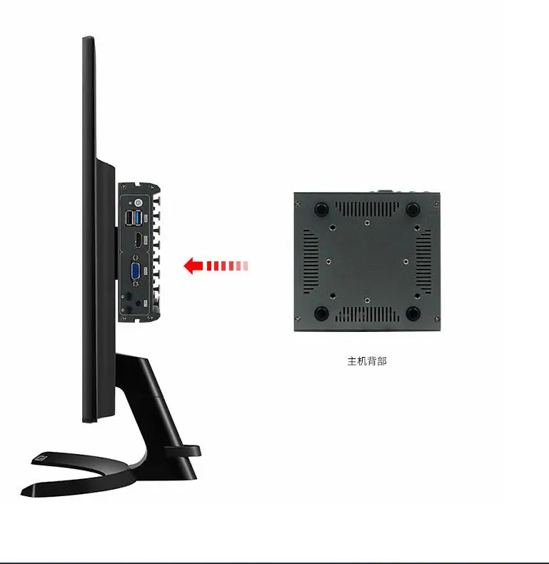 Quạt Không Cánh Mini PC Celeron N2840 N2940 J3160 J3455 J4205 J1900 4 LAN Tường Lửa Pfsense PC Linux Openwrt Router PC Mỏng khách Hàng ASE-NI